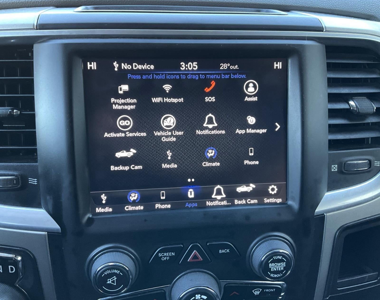 2019 RAM 1500 Classic Warlock Crew Cab 4x4 5'7" Box