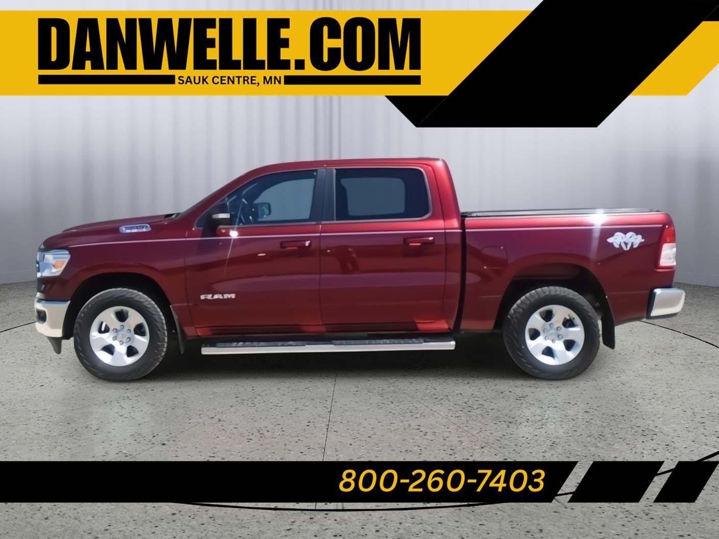 2022 RAM 1500 Big Horn Crew Cab 4x4 5'7" Box
